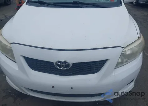 2010 Toyota Corolla Le z USA, uszkodzony, nr VIN 2T1BU4EE2AC293934